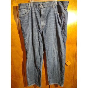Levi's 550‎ Relaxed Fit Tapered Leg Blue Jeans Size 46 x 30